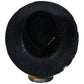 Reeve distressed wide brim fur felt and straw hat interior